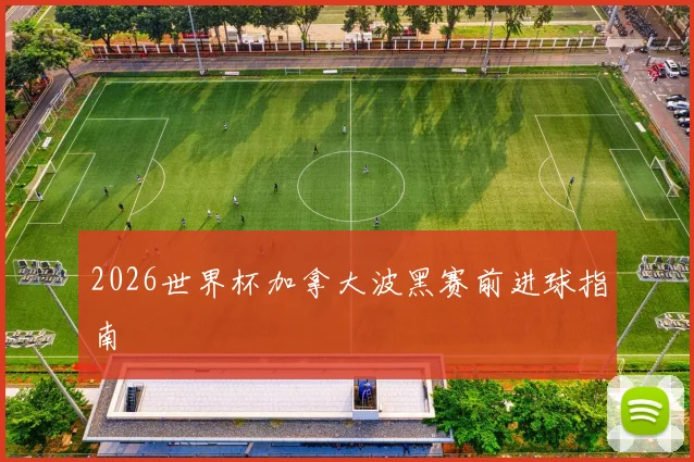 2026世界杯加拿大波黑赛前进球指南